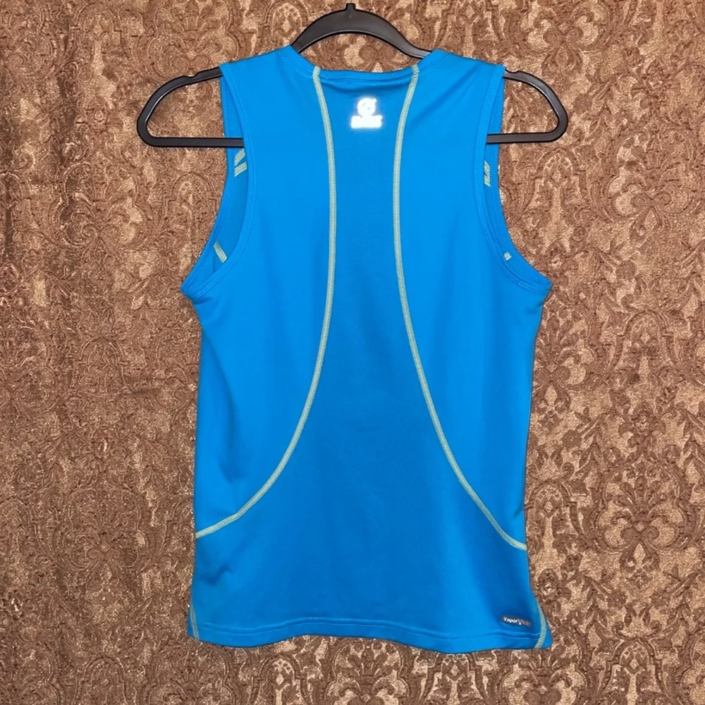The North Face Women’s Bright Blue Rash Guard tank top.  Size S/P. - Picture 2 of 7